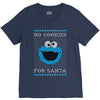 no cookies for santa V-Neck Tee