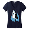 purrfect plan Women's V-Neck T-Shirt