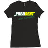 president eat people Ladies Fitted T-Shirt