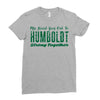 My Heart Goes Out To HUMBOLDT Strong Together Ladies Fitted T-Shirt