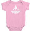 I Pooped Today Baby Onesie