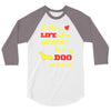 mans best friend 3/4 Sleeve Shirt