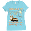 norwegian forest cat Ladies Fitted T-Shirt