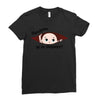 December Peeking Out Baby Boy in Spanish Ladies Fitted T-Shirt
