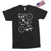 bicycle cyclopath bike hobby exploded Exclusive T-shirt