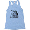 can't fly with the big girls Racerback Tank