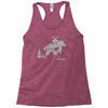 banksy fallen angel Racerback Tank