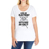 keep an ion it Ladies Curvy T-Shirt