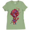 upset stomach Ladies Fitted T-Shirt