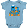 Me Just Here Fore The Cookies Baby Bodysuit