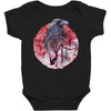 life is strange before the storm red raven Baby Bodysuit