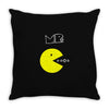 Mr Pacman Throw Pillow
