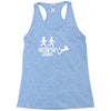 follow the leader Racerback Tank