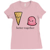 better together Ladies Fitted T-Shirt