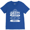 Queens Are Born In March V-Neck Tee