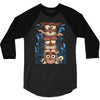 crazy totem 3/4 Sleeve Shirt