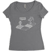 chess geek nerd Women's Triblend Scoop T-shirt