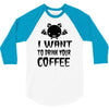 coffee drinkers 3/4 Sleeve Shirt
