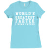 world's greatest farter funny Ladies Fitted T-Shirt