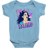 i'm soo excited Baby Bodysuit