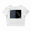 scare it badges Crop Top