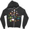 alpha battle Zipper Hoodie