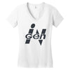 Gen Women's V-Neck T-Shirt