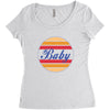 Baby Women's Triblend Scoop T-shirt