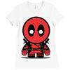 deadpool Ladies Fitted T-Shirt