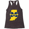 indiana for michigan Racerback Tank