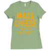 mac and cheese please Ladies Fitted T-Shirt