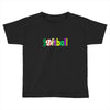 softball neon rhinestud Toddler T-shirt