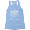 Dear Daddy, Thanks for Being my Dad Baby Boy Letter to Father Racerback Tank
