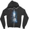 rainy souls Zipper Hoodie