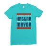 mayor haggar Ladies Fitted T-Shirt