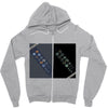 scare it badges Zipper Hoodie