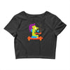 skate face Crop Top