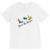 ducks fly together V-Neck Tee