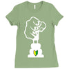 gear shifters stick clutch Ladies Fitted T-Shirt