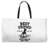 Best Friend Doberman Weekender Totes