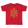 kings are born in 1973 Toddler T-shirt