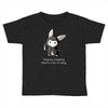grim bunny Toddler T-shirt
