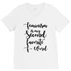 feminism is my second favorite f word V-Neck Tee