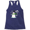windy snowman Racerback Tank