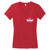 breast cancer survivor pocket Women's V-Neck T-Shirt