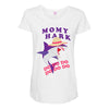 Mommy Shark -Shark Do Do Do Maternity Scoop Neck T-shirt