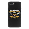 I Love Someone with Childhood Cancer to The Moon and Back to Infinity iPhone 7 Plus Case