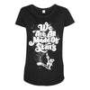 we are all made of stars Maternity Scoop Neck T-shirt