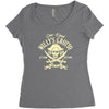willy's grotto Women's Triblend Scoop T-shirt