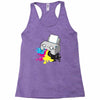 puker printer Racerback Tank